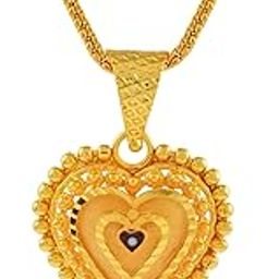 Heart/Dil/Pan Shape Handmade Art Work One Gram Gold Plated Multi-Color Meena Work Jewelry for Men,Women(ACPC0189A)-7