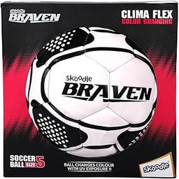 SKOODLE Braven Color Changing Football Size 5 (Climafex) - Innovative Design for Dynamic Play-image-40