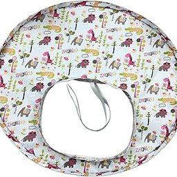 VMS INDIA Portable Baby Eating Table Mat Cushion Table Mat Cover for Toddler Kids Zoo-6