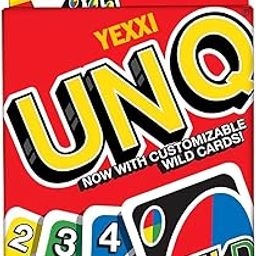 YEXXI UNQ Card | Color & Number Matching Game for Age 7+ | Indoor Toy for Family & Kids | Skip, Reverse, Draw Action Cards | Travel-Friendly | 2 to 10 Players-image-53