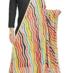 Stylish 2.25 Meters Art Silk Women's Dupatta, Designer Dupatta, Chunni, Scarf for Womens & Girls (Multicolour)-32
