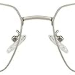 Optify® Navigator Blue Cut Computer Glasses for Eye Protection | Zero Power, Anti Glare & Blue Light Filter Glasses | UV Protection Specs for Men & Women | TR90 Frames & CR39 Blue Cut Lens (Silver)-image-18