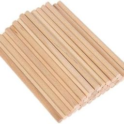 TRENDYNEST® 4X Unpainted Wooden Dowels Rod Wood Craft Sticks Hardwood Cake Pins 10x0.5cm | Crafts | Multi-Purpose Craft Supplies | Crafting Pieces | Wooden Pieces-image-61