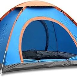 Polyester Waterproof Tent for 8 Person - Portable Outdoor Camping, Hiking, Sports, Travel, Beach, Picnic, Backpacking-image-52