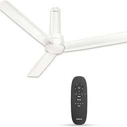 Havells Elio Plus 1200 mm BLDC Ceiling Fan|Sleek Design|100% Copper Wire Motor|Remote and Regulator Compatible| 5 Star Rating| Watt: 28|Air Flow: 225 cmm|Speed: 350 RPM|3 Year Warranty(Pearl White)-image-96