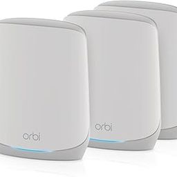 NETGEAR Orbi Tri-Band Mesh AX5400 Upto 5.4Gbps System (RBK763S) – Router with 2 Satellite| Coverage up to 7,500 sq. ft|75 Devices|Netgear Armor All in one Internet Security, 1 Year Subscription.-2