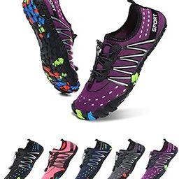 Water Shoes for Men Women Beach Barefoot Swim Rock Climbing Pool Shoes Socks, Anti-Slip Breathable Quick Dry Lightweight Slip-on, Outdoor Sport Hiking Walking Boating Fishing Diving Surfing-image-65