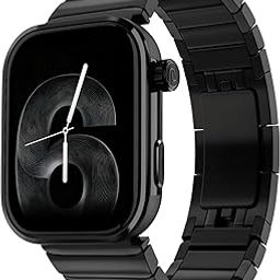 Noise Pro 6 Max Smart Watch:Intelligent AI, Endless AI Watch Faces, AI Companion, 1.96” AMOLED, Stainless Steel Build, Built-in GPS, 5 ATM, EN2 Processor, for iOS & Android(Chrome Black)-32