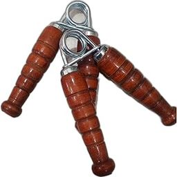 Body Maxx Polished Best Hand Exerciser Grip Strengthener Wooden Hand Gripper Pack of 2 Pcs-14