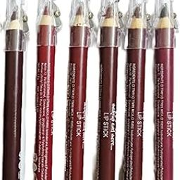 Facejewel Matte Pencil Super Stay Lipstick Up to 12 Hours Long Lasting | Smudge Proof and Waterproof Lipstick for Women (Pack Off-6)-image-60
