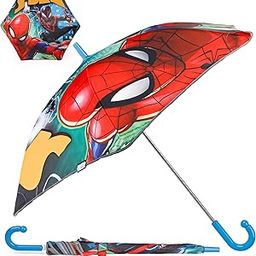 Umbrella for Kids with Manual Open Compact Folding Design Lightweight and Durable Rain Cover for Boys and Girls Age 3+-image-18