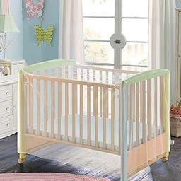 ATORSE See Through Mesh Crib Net Breathable Pram Baby Crib Tent for Infant Toddlers|Baby|Strollers & Accessories|Stroller Accessories|Covers, Canopies & Umbrellas-image-83