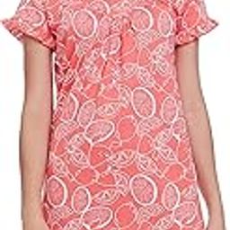 Women's Nightdress Cotton Knee Length Regular Fit Nighty-image-28