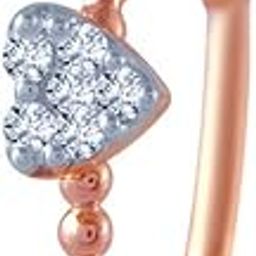 p.c. chandra jewellers 18k (750) Rose Gold and Diamond Ring for Women-picture-33