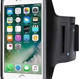 Arm Band for Xiaomi Poco X2 Sports Arm Belt Adjustable Workout Gym Running Aerobics Cycling Exercise Key Earphone & Card Holder Anti-Slip Ultra Light Weight Mobile Holder - (Black, SRK.B1)-image-48