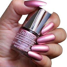 DeBelle Gel Nail Polish Chrome Glaze (Metallic Pink Nail Paint)|Non UV - Gel Finish |Chip Resistant | Seaweed Enriched Formula| Long Lasting|Cruelty and Toxic Free| 8ml-picture-27