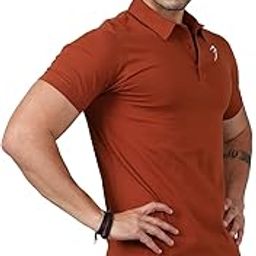 fuaark Men's Slim Fit Polo T-Shirt-picture-17