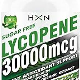 HXN Lycopene 30000 mcg With Grape Seed Extract, Spirulina, Citrus Bioflavonoids, Vitamin C, & Super Foods To Promote Organic Antioxidant Support-60 Tablets (No Capsules Pack 1))-image-93