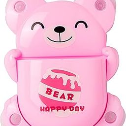 Baby Moo Blushing Bear Pink Toothbrush Holder-image-3