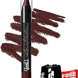Glam 21 Lip Seduction Non- Transfer Crayon Lipstick up to 12 Hours Stay | Lightweight & Longlasting|Creamy Matte | Smudge Proof - 2.8gm|Coffee-15 (Matte)-51