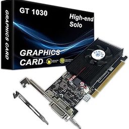ZER-LON GT 1030 4GB 64Bit DDR4 Graphics Card, 2X HDMI,VGA,DP, Computer Video Cards for PC Gaming GPU,PCI E x4 3.0,Support 2 Monitors,Win11,DirectX 12,Low Profile-15