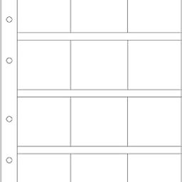 Lighthouse Optima Coin Sheets for Coin Holders (Pack of 5)-16