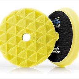Shine Mate T80 Heavy-cut Yellow Diamond Foam Pad (7" Foam Pad Fits to 6" Backing Plate)-picture-19