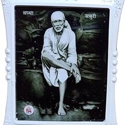Sai Amrut S A Sai Baba LED Night Bed Lamp (Red Samadhi)-10
