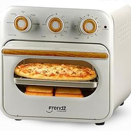 Frendz Forever Air Oven | 8 IN 1 Air fryer, Oven, Toast, Bake, Grill, Tandoor, Pizza, Dry fruits Roast | Fry Basket, Handle, Bake Tray | Multi Air Fryer | 800 watt | Multipurpose Air Oven-0