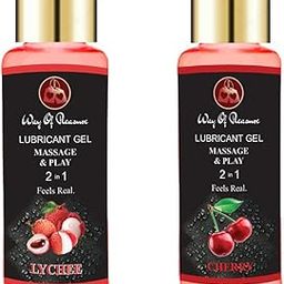 Lychee & Cherry Water Washing Based Gel With Two Different fragrance Pack Of 2-image-91
