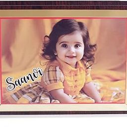 SHIFA CRAFT Customized Name and Image Personalized Wooden Money Bank for Kids and Adults Best Gift for Couple (Customised)-image-2