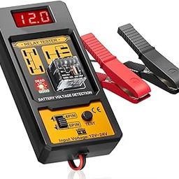 STHIRA® 12V/24V Car Battery Tester & Battery Checker Relay Tester Aermotor-image-40