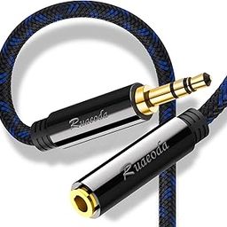 3.5mm Audio Male to Female Extension Cable 100 ft,Headphone Extension Cable Double Shielded Long AUX Extension Cable 3.5mm Male to 3.5mm Female 1/8 Stereo Audio Extension Cord-image-61