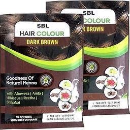 SBL Dark Brown Hair Color, 20g (Pack of 2)-image-29