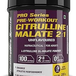 Citrulline Malate 2:1-200 Grams – 100 Servings (Unflavoured, Pack of 200gm powder)-3