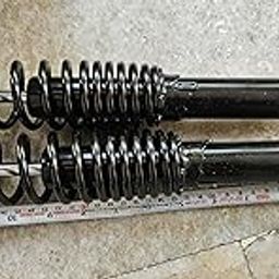 Electric Scooter Rear Shock Absorber Struts with Coil Springs, 30 cm Length, Black, Set of 2-picture-29