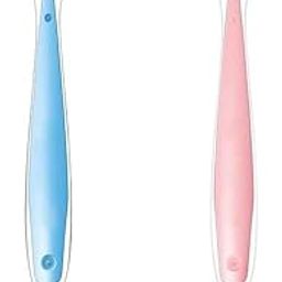 Premium Baby Feeding Spoons | 100% Food-Grade Silicone | Soft-Tip Weaning Utensils for Infants Aged 4+ Months (Set of 2, BPA-Free)-17