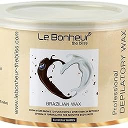 Le Bonheur.. Stripless Brazilian Liposoluble Wax | For Face - Upper Lips - Arms - Legs - Bikini Line - Underarms and Full Body | Men & Women | White Chocolate | 250gm-48