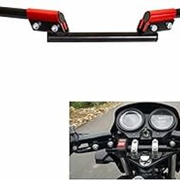 SORAX Bike Handlebar Adjustable CNC Aluminium Handlebar Compatible For All Bikes (1Pcs) (RED)-image-78