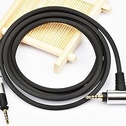 2.5mm Balance Suitable Used for Audio Player, Upgraded Cable Replacement for Sennheiser HD598 HD558 HD518 HD599 HD569 Headphones, Works on M11 Plus, M15, M17 Player（2.5mm1.5m Black）-image-86