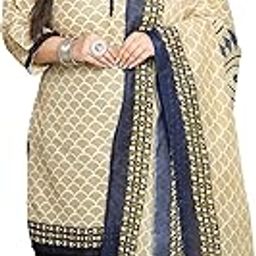 Women's Cotton Blend Salwar Suit Set-picture-27