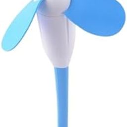 Cospex Portable & Flexible USB Fan and USB LED Light - Connect with Laptop, Desktop, Powerbank, Charging Adapter-15