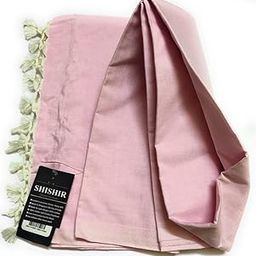 SHISHIR Bhagalpuri Soft All Season Thin Layer Cotton Blanket/Topsheet/Odhne Wali Chadar for Summer & Rainy Season Single Size Baby Pink-image-55