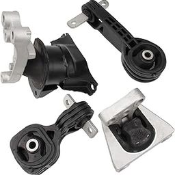Set of 4 Engine Motor and Trans Mount Compatible with 2006-2010 Honda Civic 1.8L Automatic Transmission, Replace OE A4530 A4534 A4543 A4546-image-4