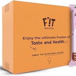 FIT Nutrition Mini Protein Bar | Choco Berry |17% High Protein | Pack Of 12 | Gluten-Free, No Added Sugar | Cranberries & Oats | Natural Ingredients | 5g Protein | Healthy Snack for Muscle Recovery & Energy Boost-image-20