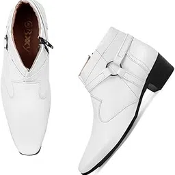 yuvrato baxi Men's 2" Height Increasing Synthetic Material Casual Formal Chelsea Ring, Slip-On Boot with Pu Sole.-picture-14