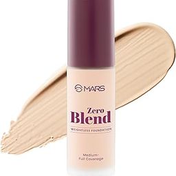MARS SPF30 PA++++ Zero Blend Weightless Foundation for Makeup ( 30ml ) (01-WHIPPED CREAM) | Lightweight & Long-Lasting | Matte Finish | Buildable Coverage | Sweat-Proof | Hydrating Formula-picture-16