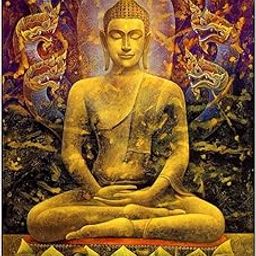 Ubervia DIY Diamond Painting Kit Comic Buddha,Diamond Art for Teens Rhinestone Embroidery Cross Stitch Kits Supply Arts Craft Canvas Wall Decor Stickers Home Decor 12x16 inches-image-35