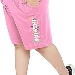 Womens Plus Size Shorts | Cotton Graphic Print | XL, 2XL, 3XL, 4XL, 5XL | Regular Fit | Yoga, Gym, Lounge & Casual-image-64