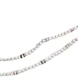 Silver Plated Beaded Anklet with Ghungroo, Multicolour Ball Chain Payal for Women, Traditional Design-17